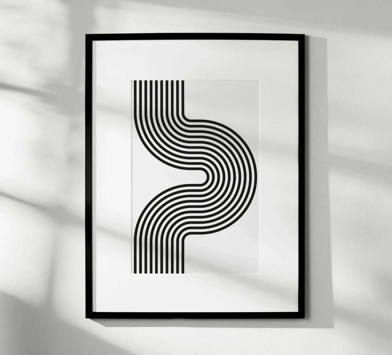 Retro Lines poster da Palmartprints