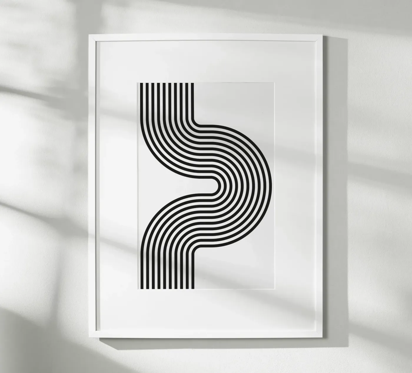 Retro Lines poster da Trend Collection by Palmartprints