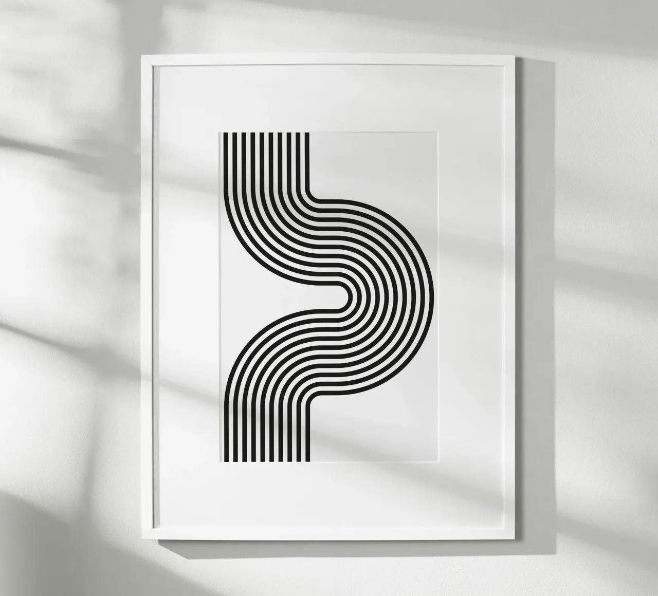 Retro Lines poster da Palmartprints