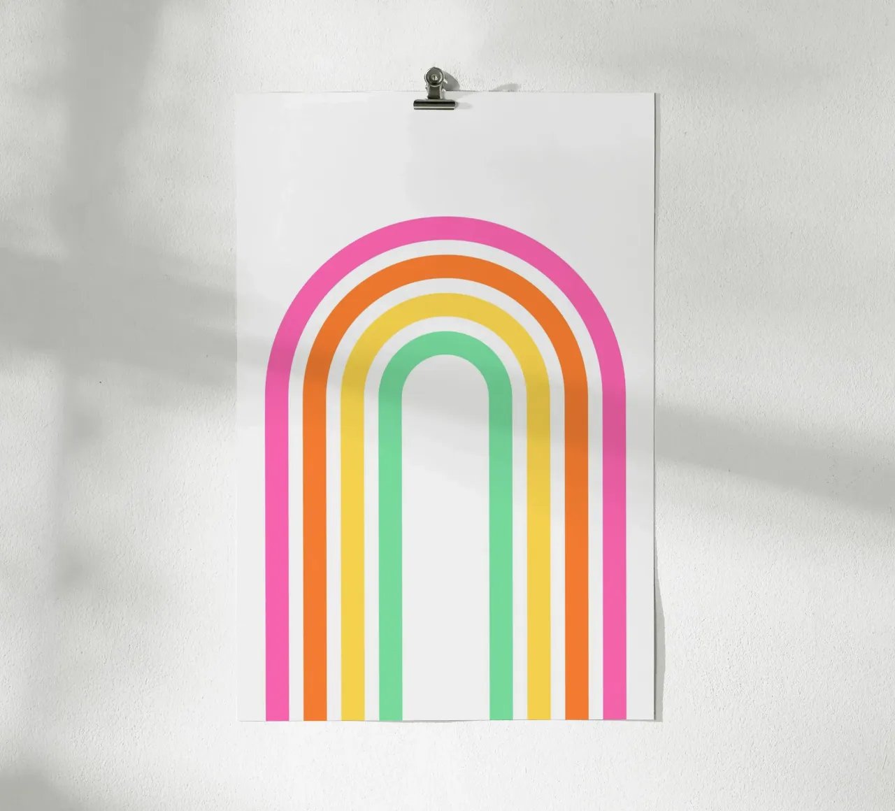Magic Rainbow poster by Palmartprints