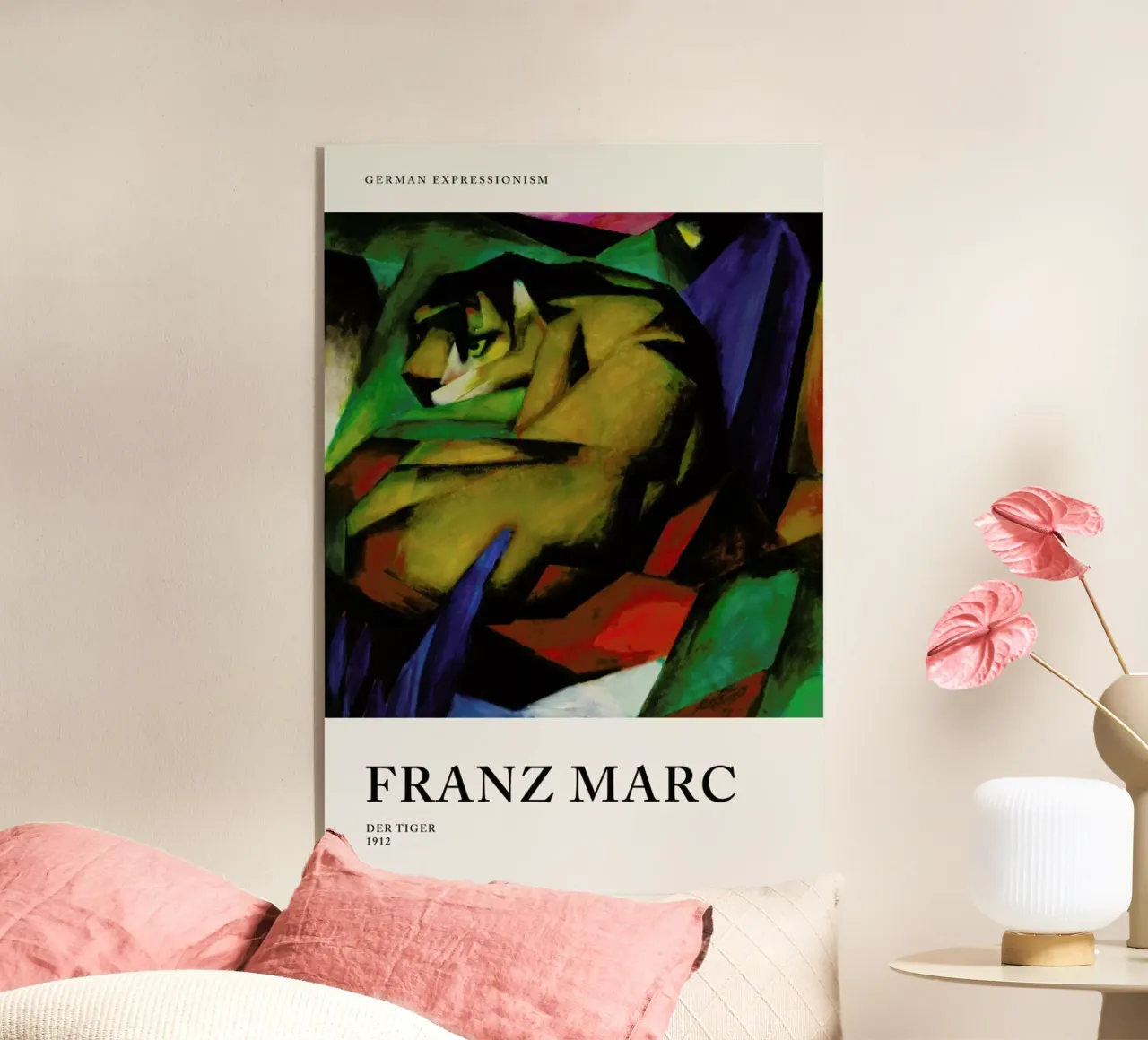 Marc - Der Tiger plexiglass da Vintage by JUNIQE