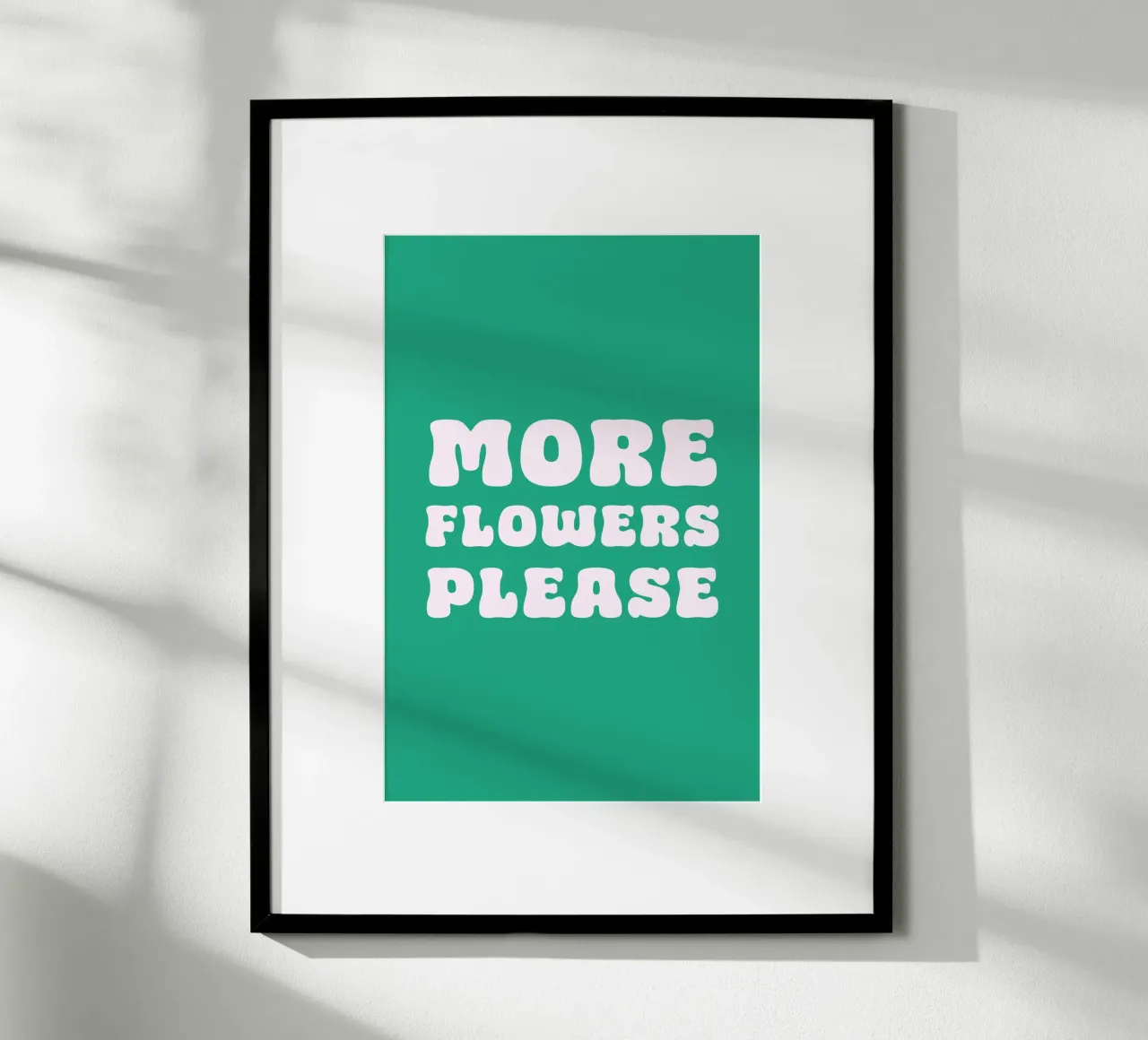 More Flowers Please green carta hahnemühle da karenmenzenbach