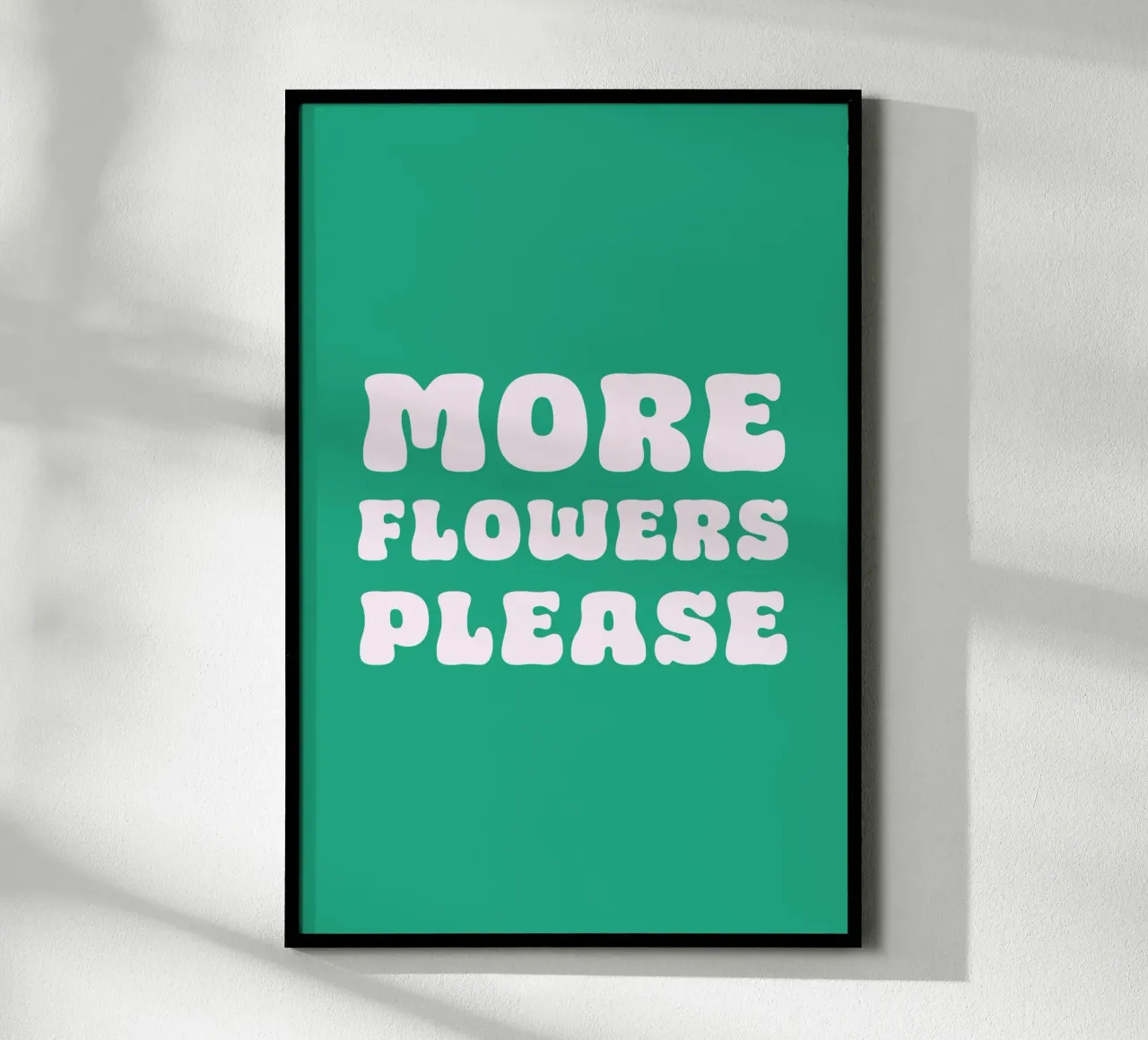 More Flowers Please green carta hahnemühle da karenmenzenbach