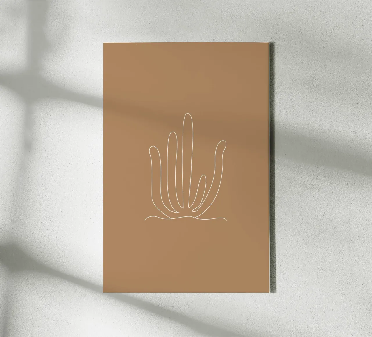 Minimal Agave tela con Cornice a cassetta da karenmenzenbach