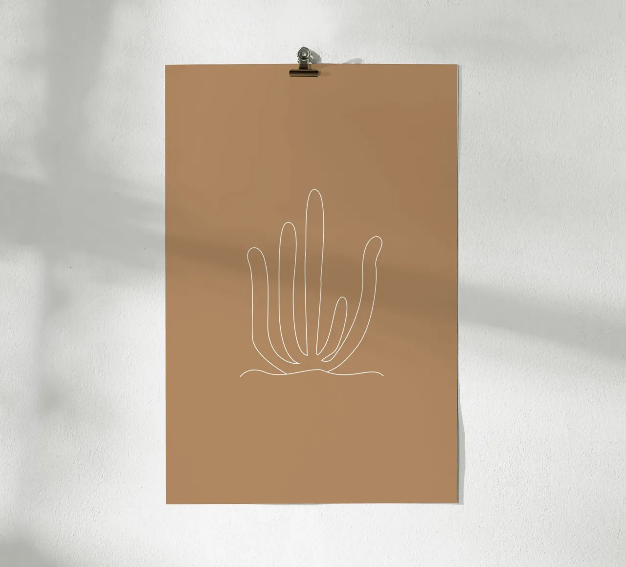 Minimal Agave poster da karenmenzenbach