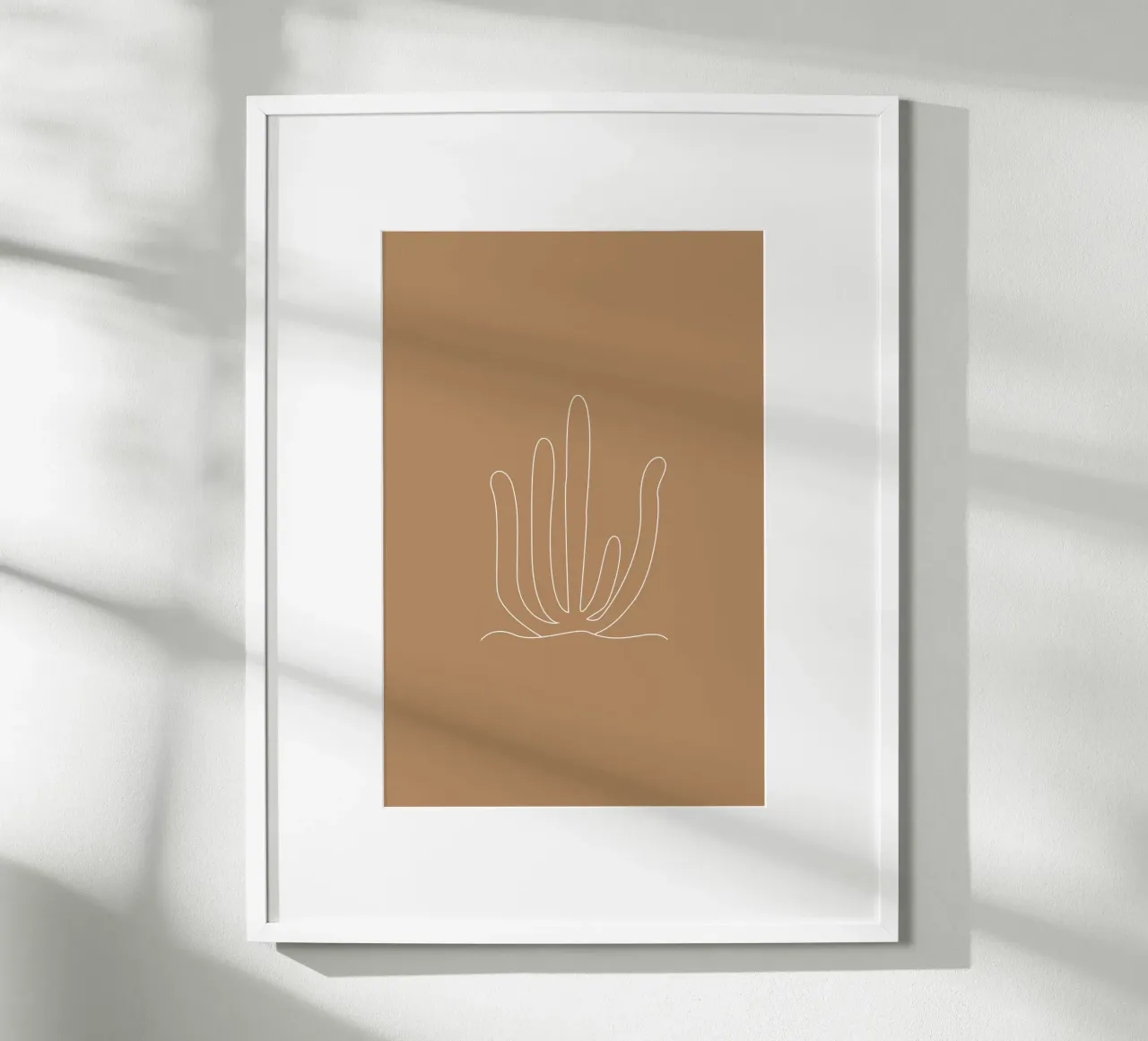 Minimal Agave poster da karenmenzenbach