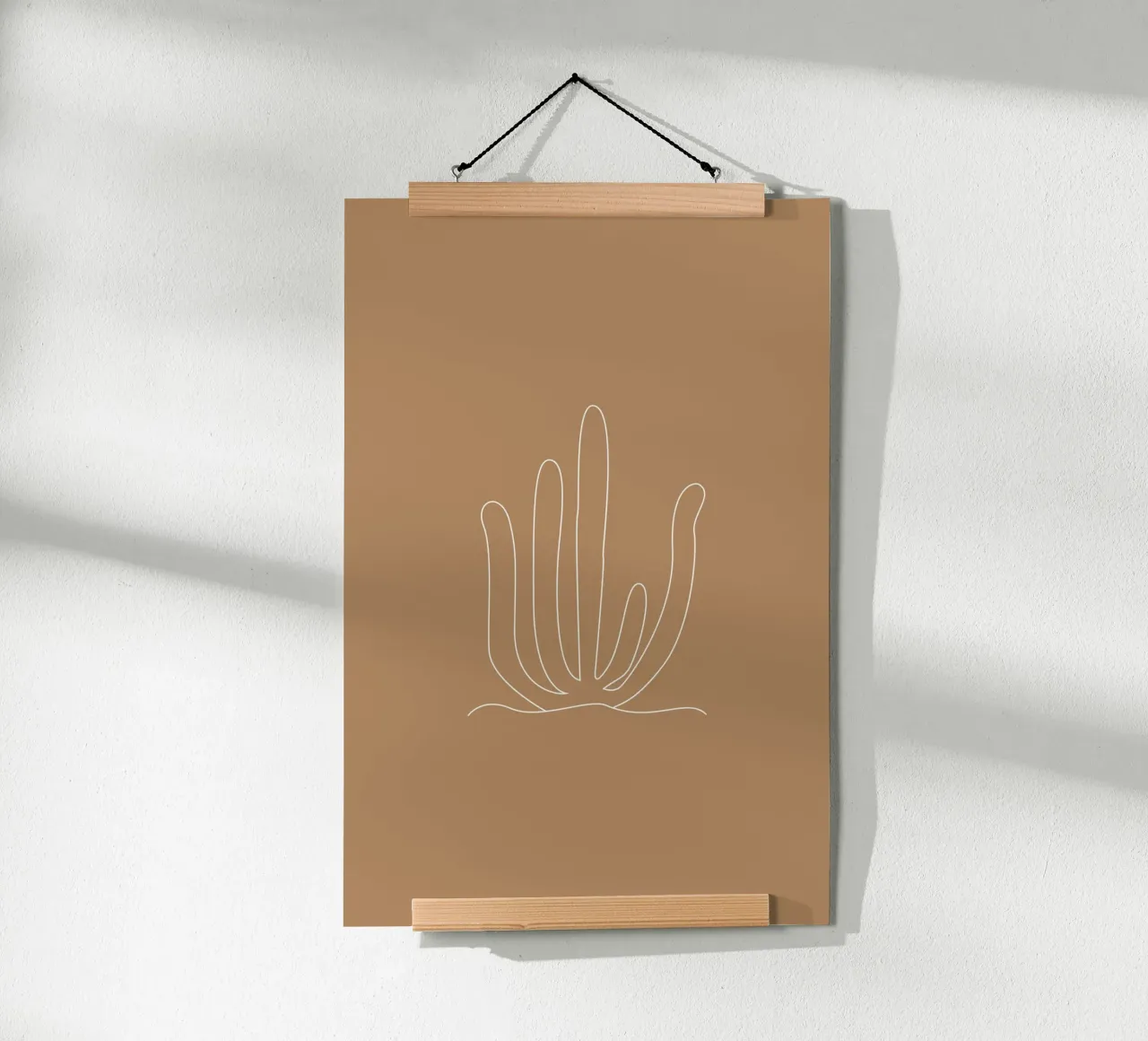 Minimal Agave poster da karenmenzenbach
