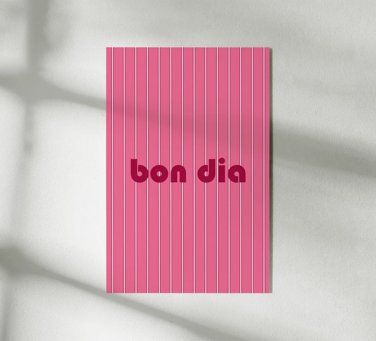 Bon Dia plexiglass da Palmartprints