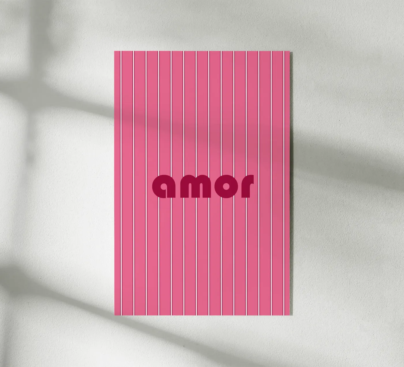 Amor plexiglas de Trend Collection by Palmartprints