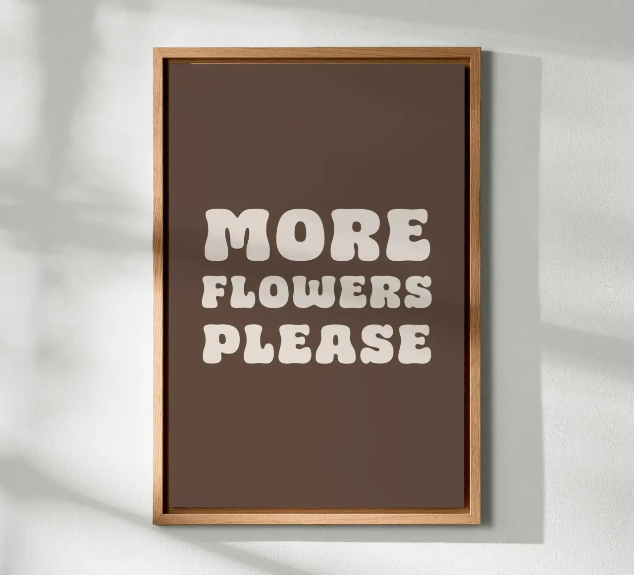 More Flowers Please brown alluminio dibond da karenmenzenbach