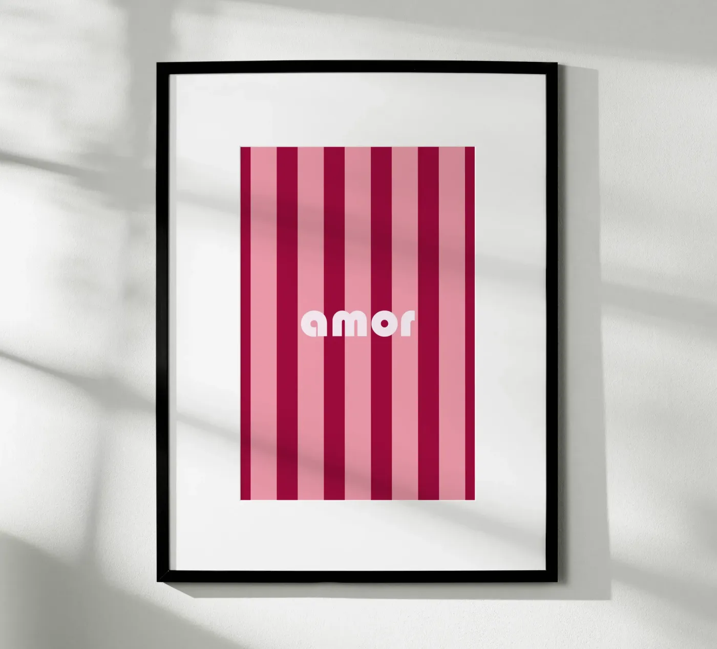 Amor poster by Trend Collection by Palmartprints
