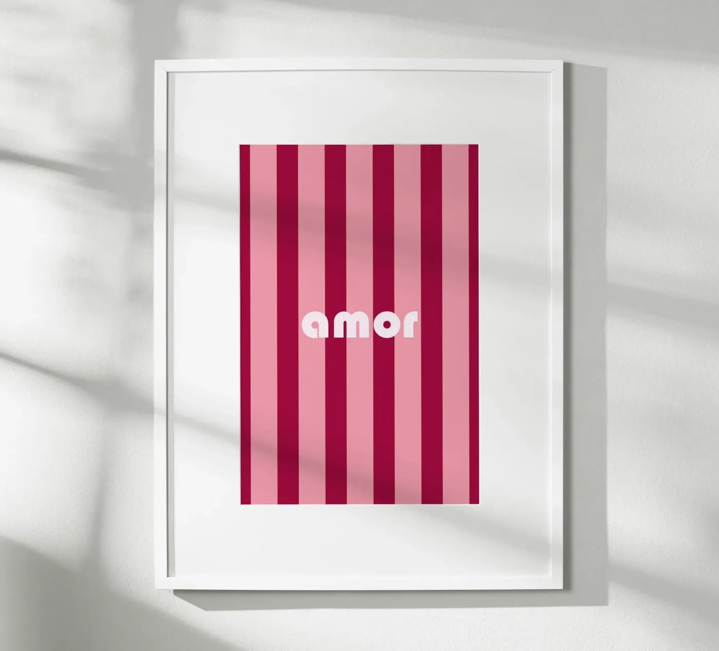 Amor poster by Trend Collection by Palmartprints