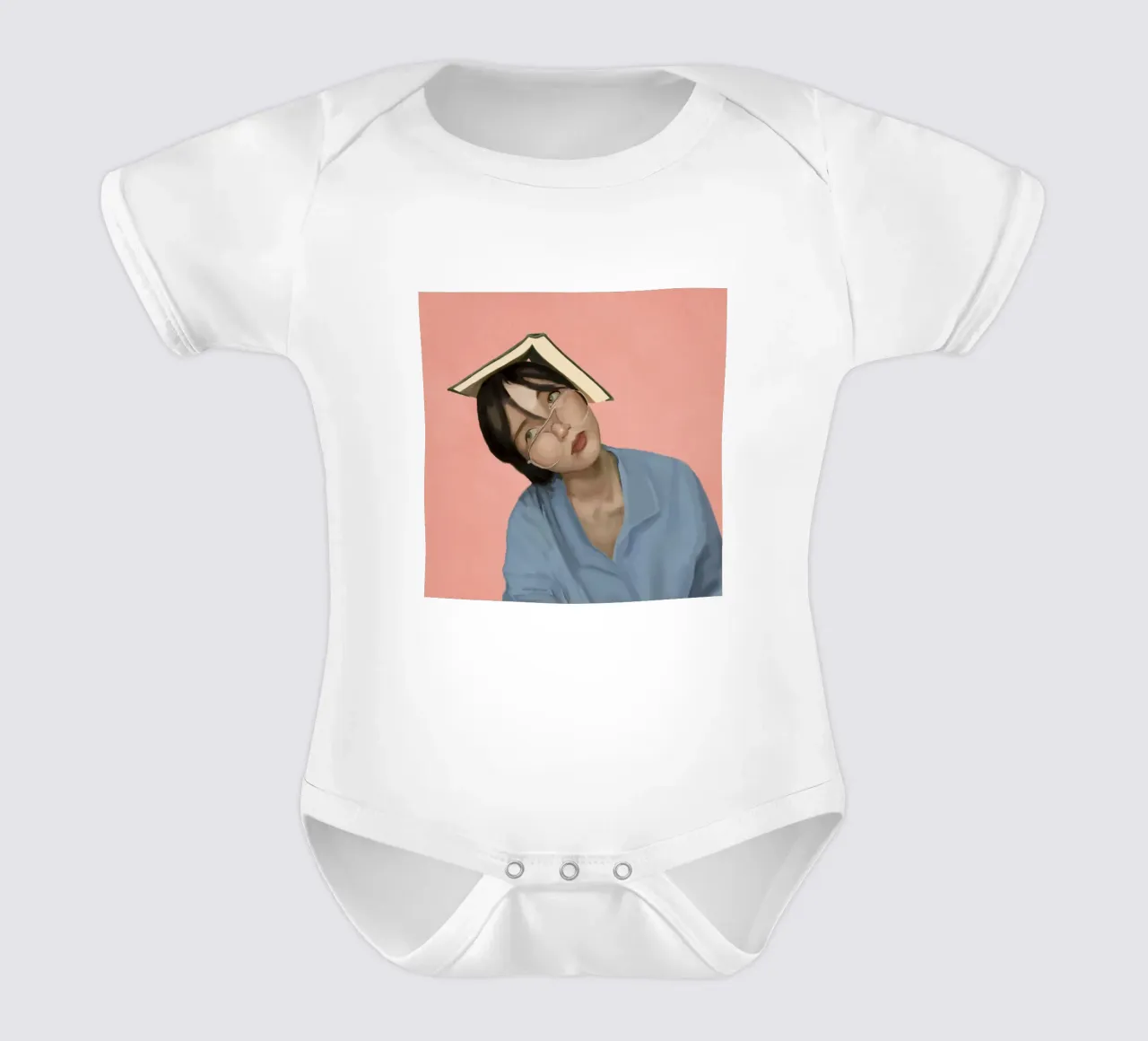 Fast geschafft Kurzarm Babybody von Verse