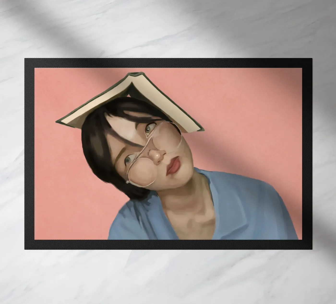 Almost there doormat by Verse