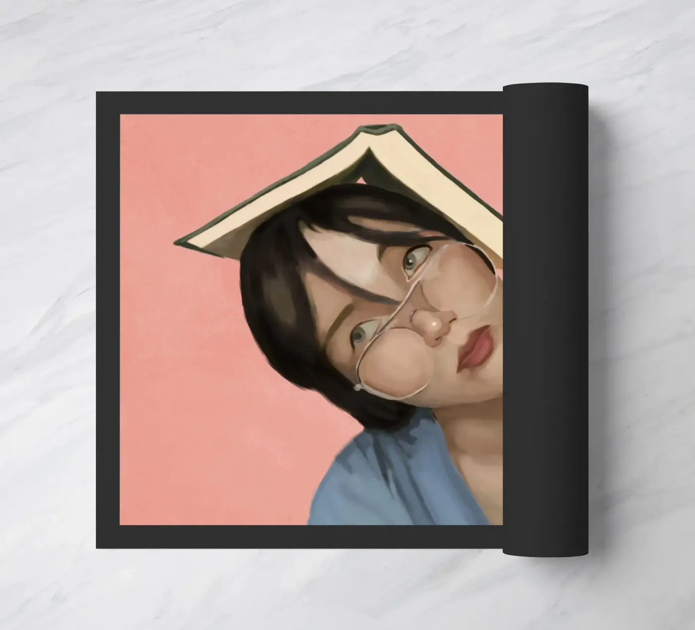 Almost there doormat by Verse