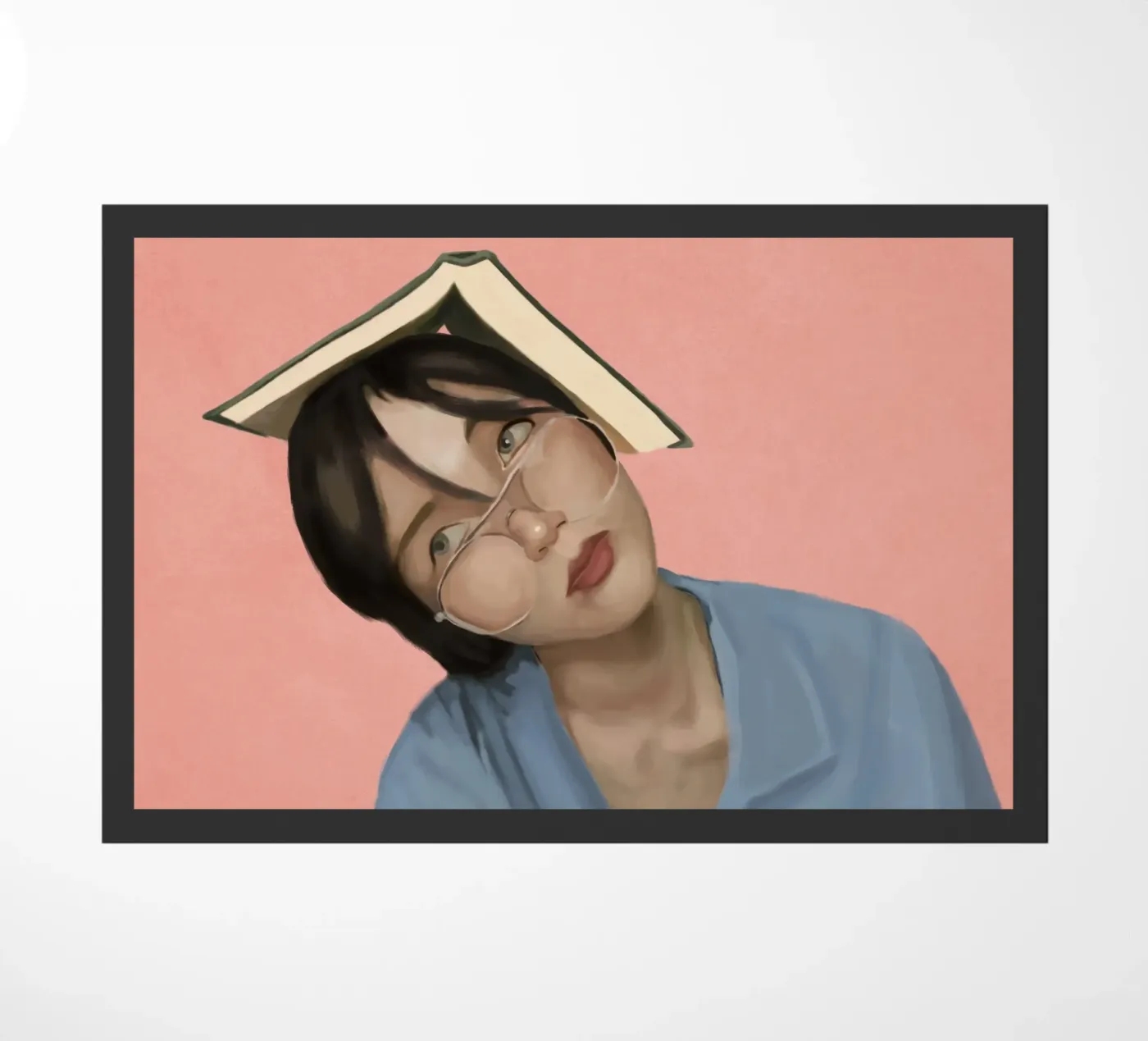 Almost there doormat by Verse