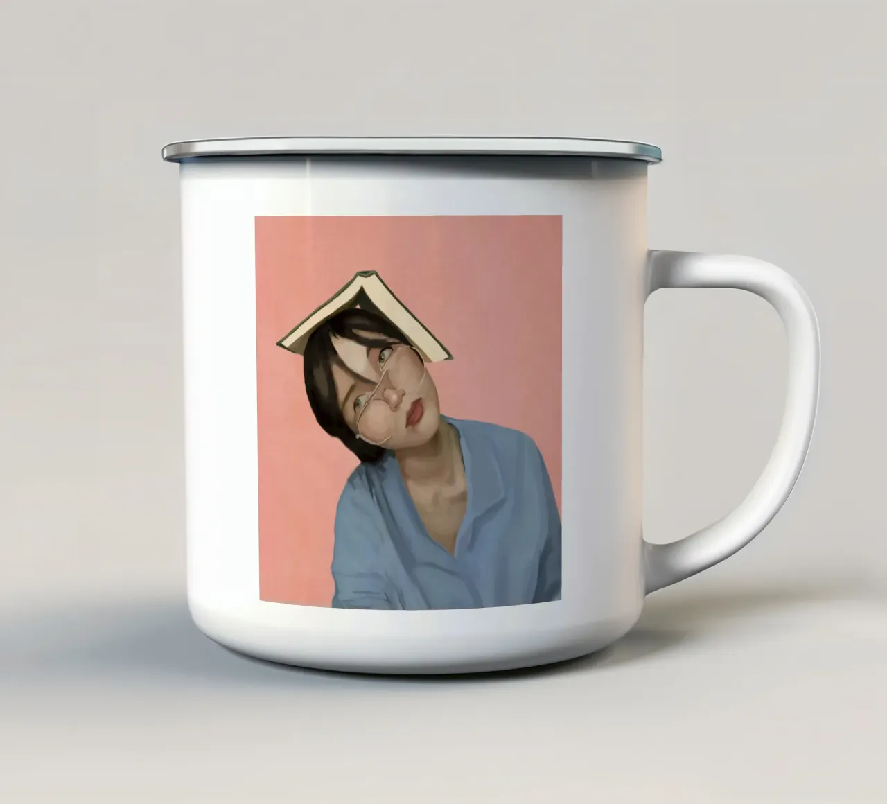 Ci siamo quasi tazza in smalto da Verse