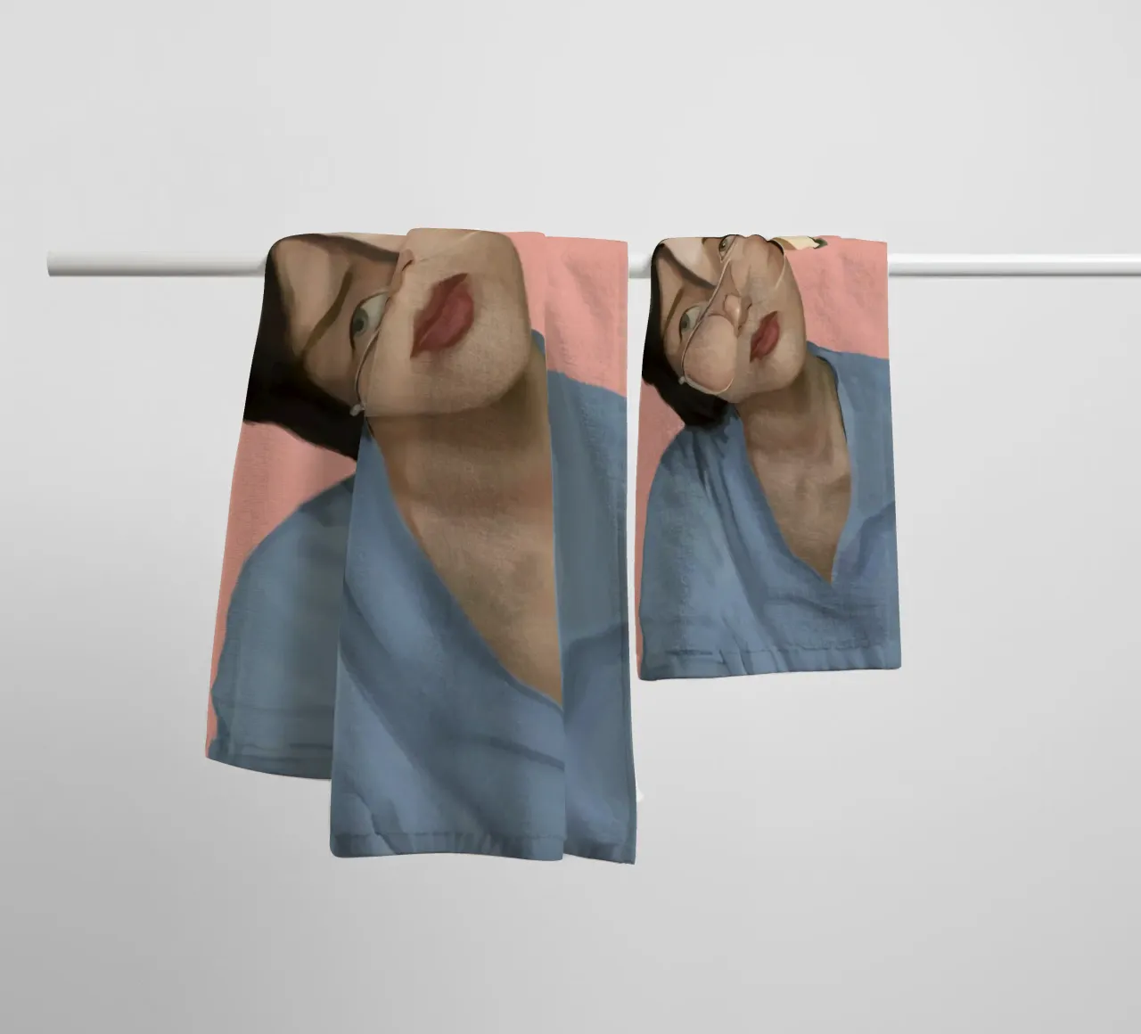 Almost there towel by Verse