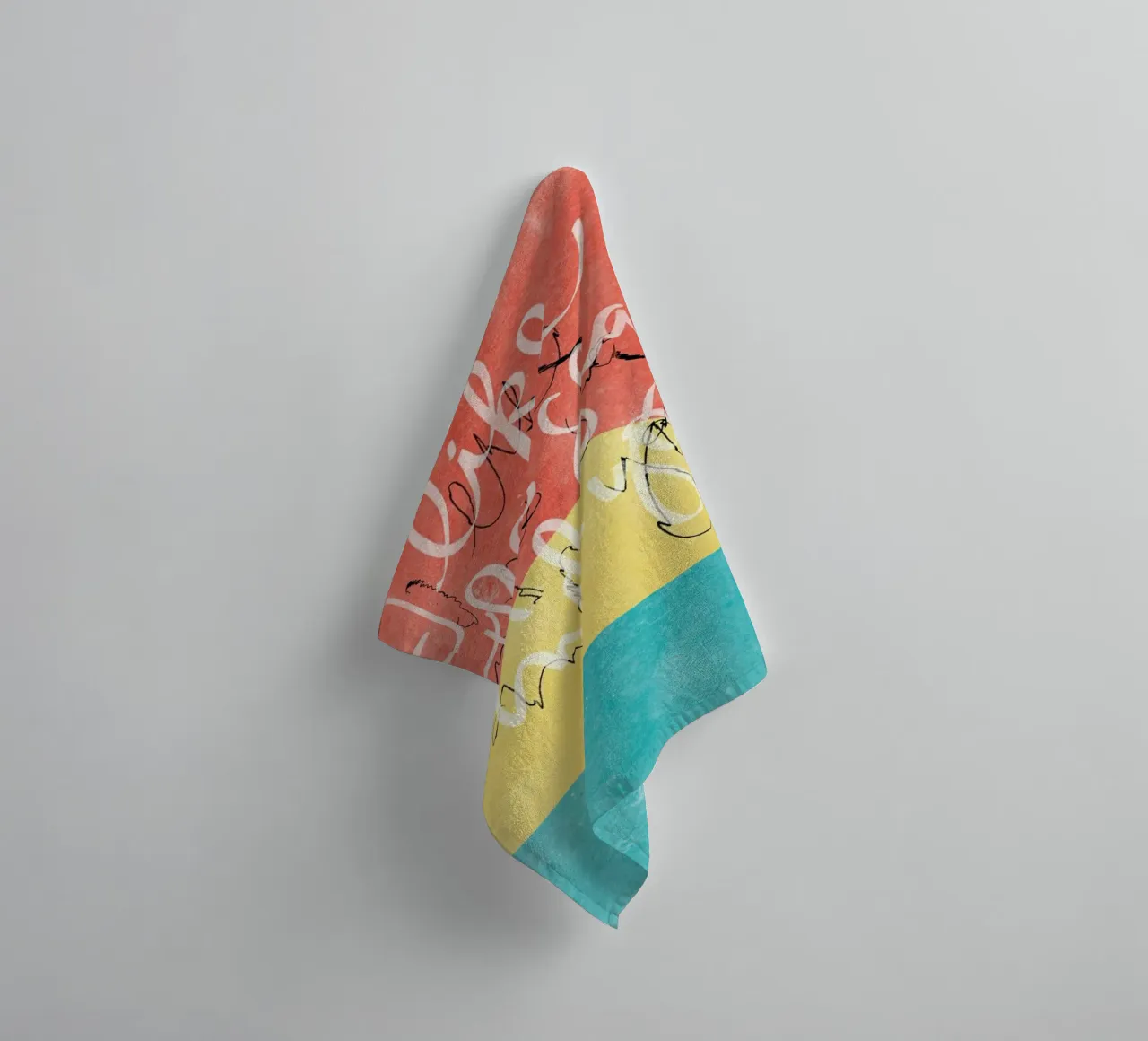 I Like The Sea + You towel by Kristen Polsinelli