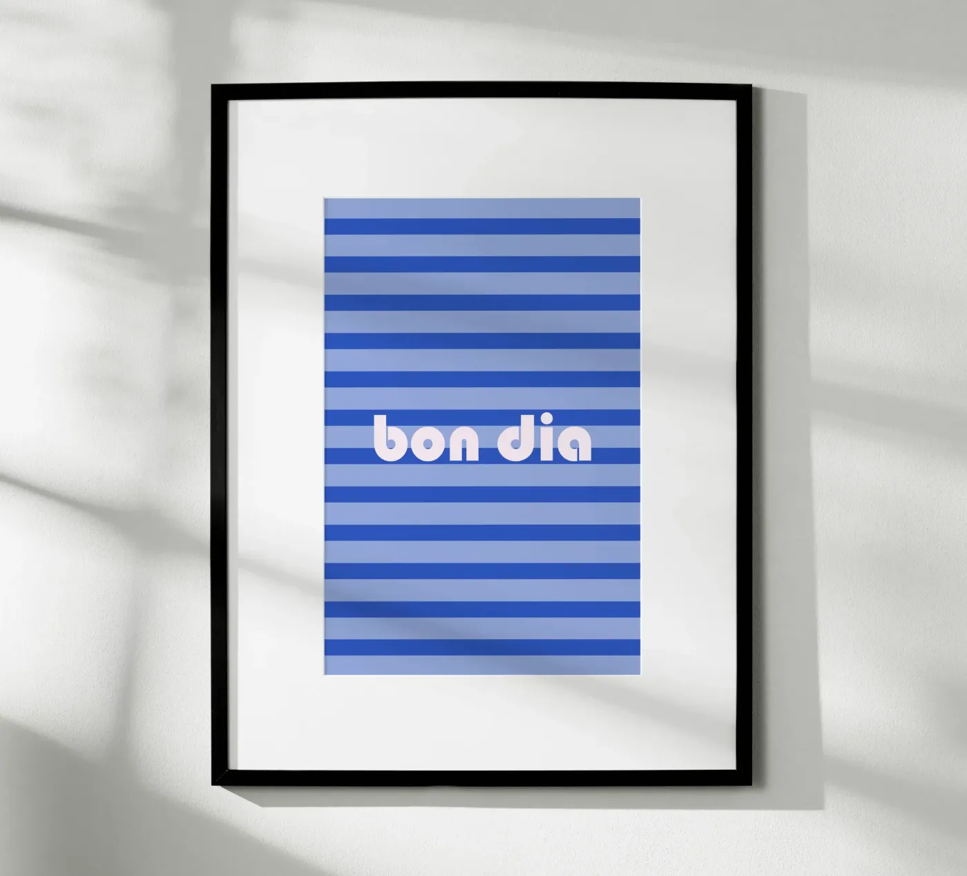 Bon Dia poster by Trend Collection by Palmartprints