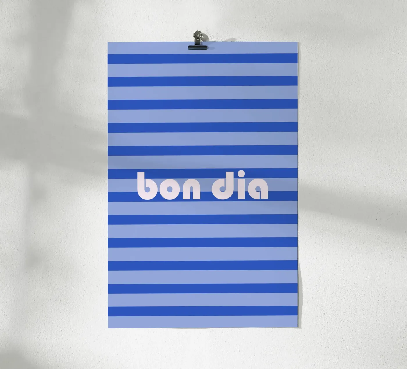 Bon Dia poster by Trend Collection by Palmartprints