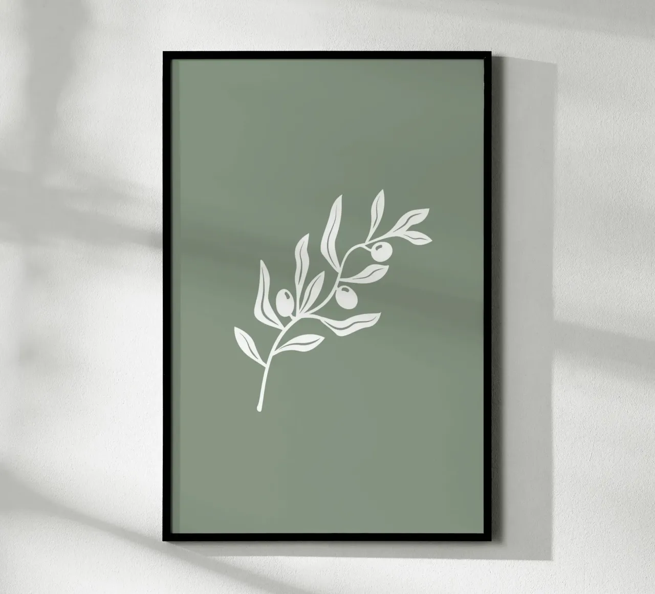 Olive Branch green carta hahnemühle da karenmenzenbach