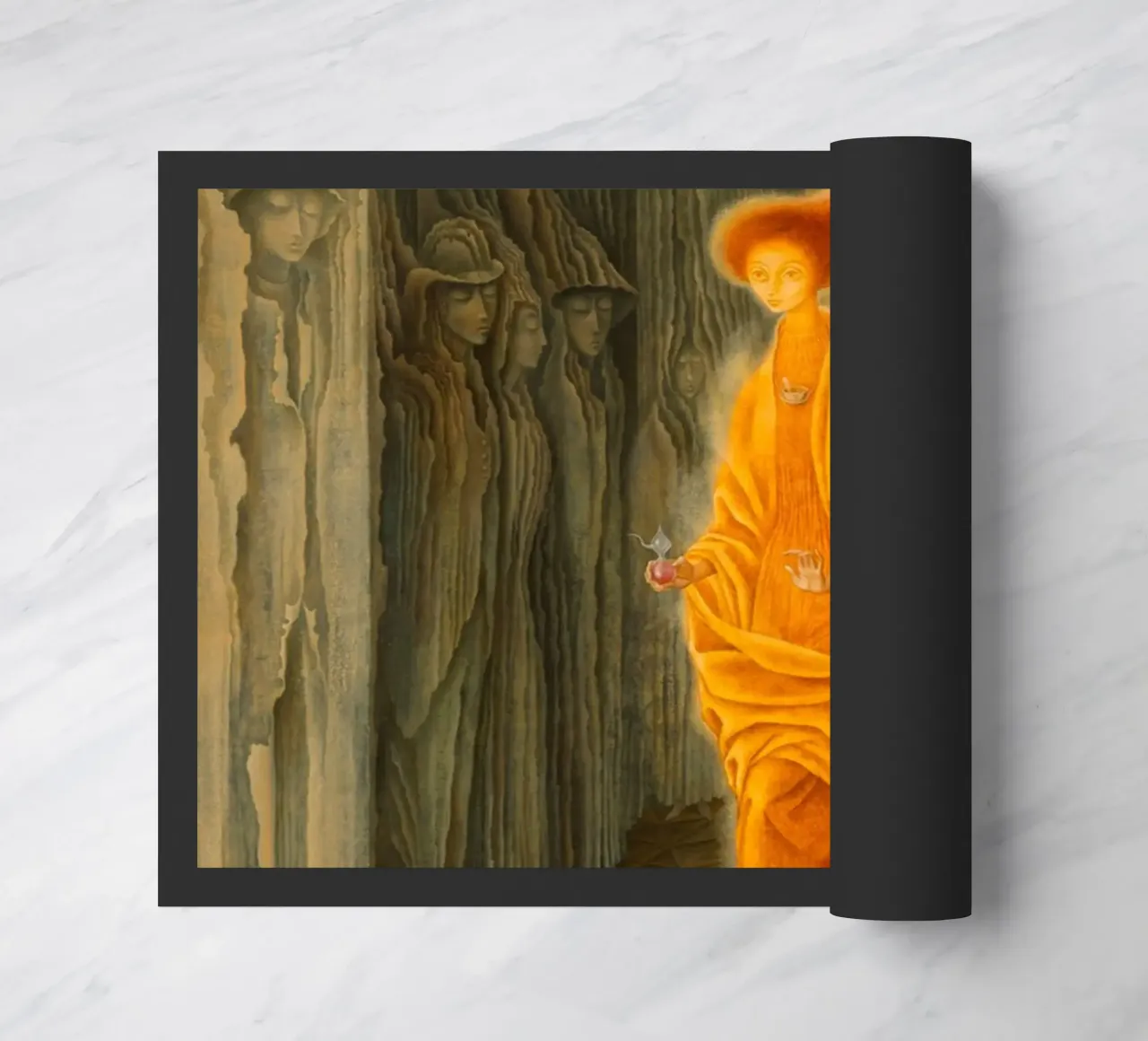 Remedios Varo The Call (The Call) doormat by Kunze Gallery