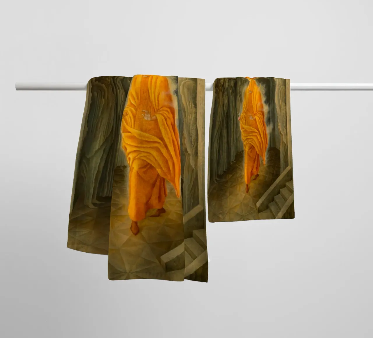 Remedios Varo The Call (The Call) towel by Kunze Gallery