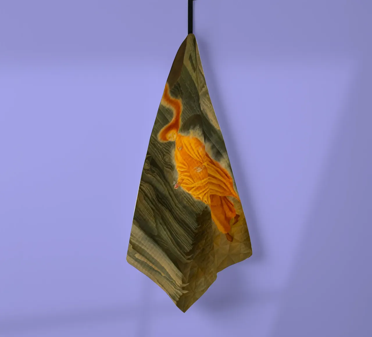 Remedios Varo The Call (The Call) tea towel by Kunze Gallery