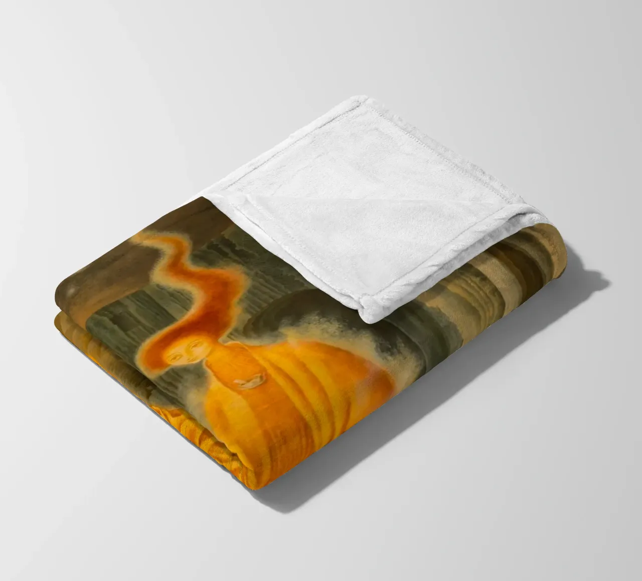 Remedios Varo The Call (The Call) fleece blanket by Kunze Gallery
