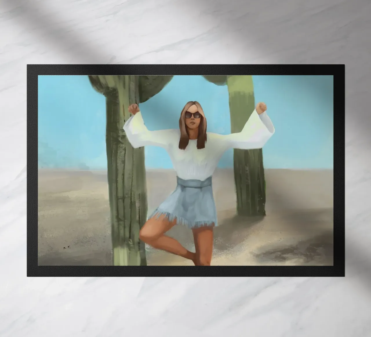 Geist Fußmatte von Verse