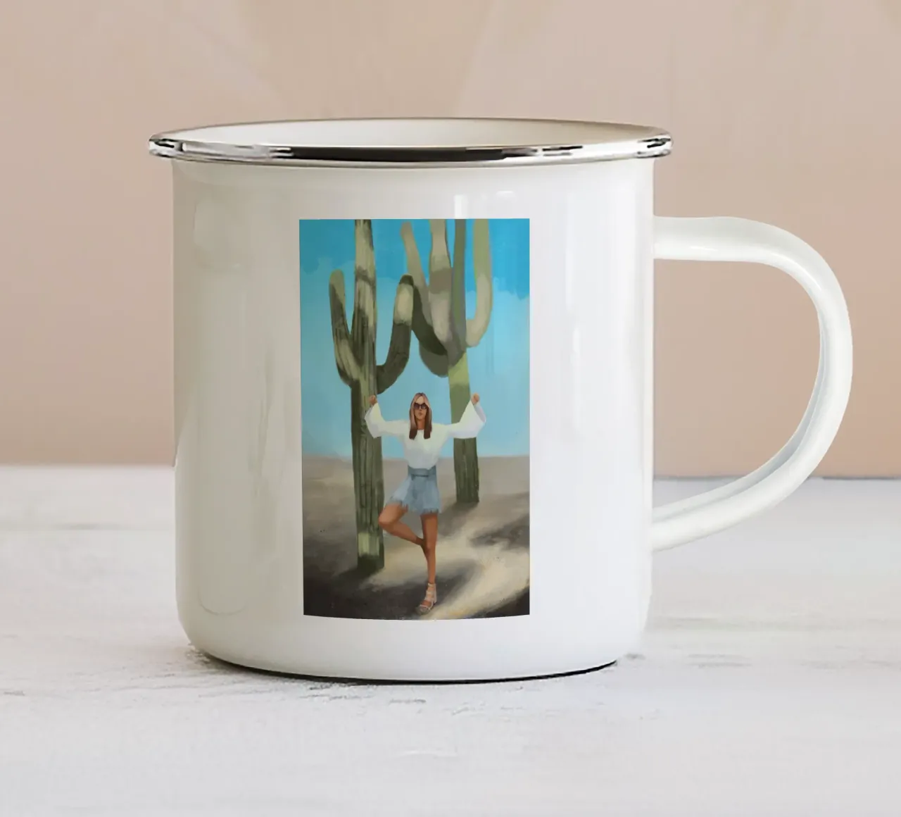 Spirito tazza in smalto da Verse
