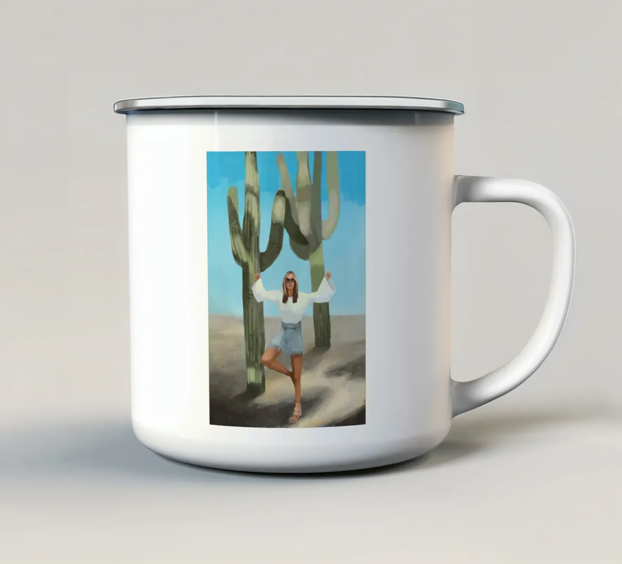Spirito tazza in smalto da Verse