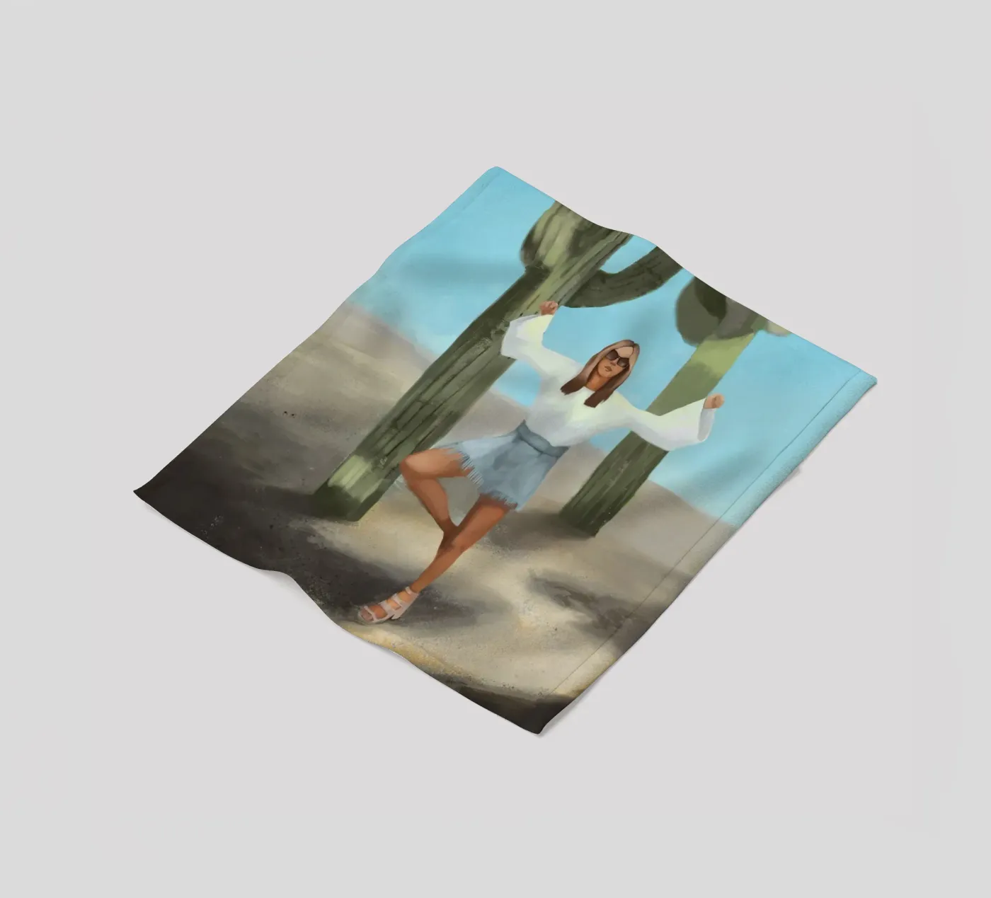 Spirit Fleecedecke von Verse