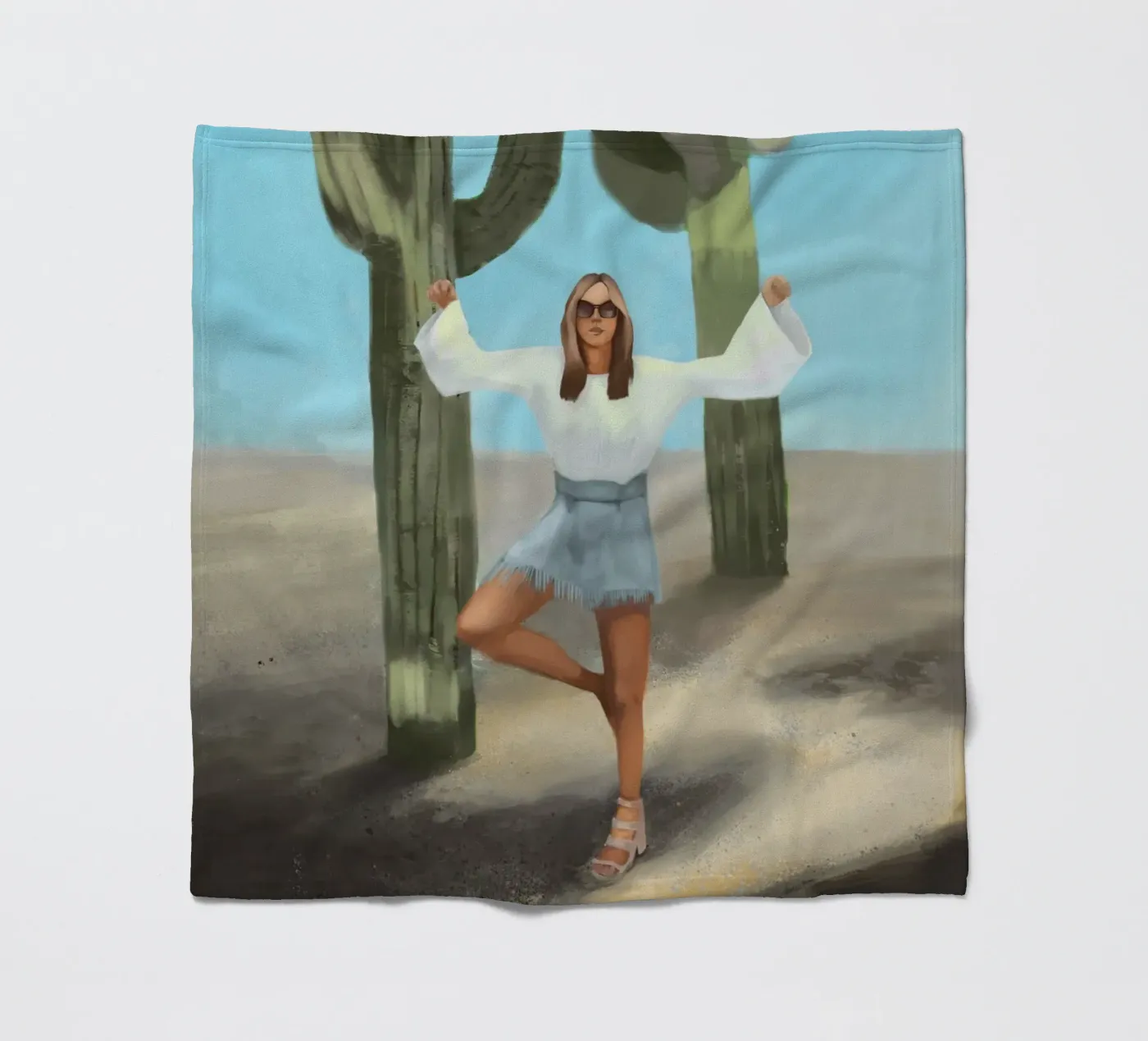 Spirit Fleecedecke von Verse