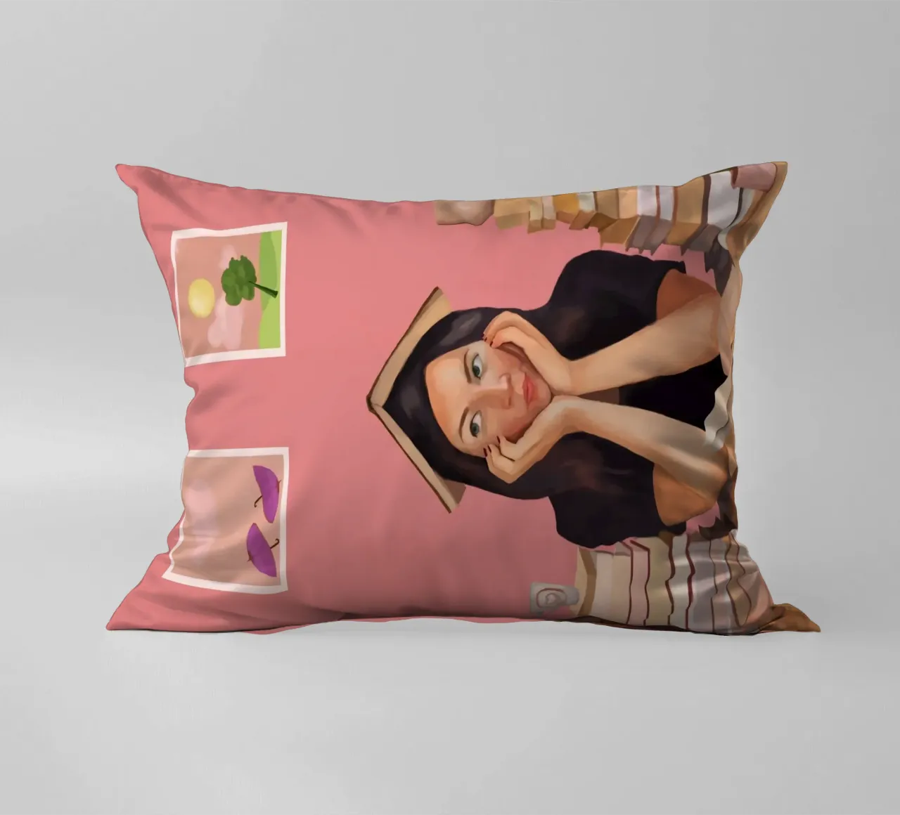 Tomorrow decorative cushion by Verse