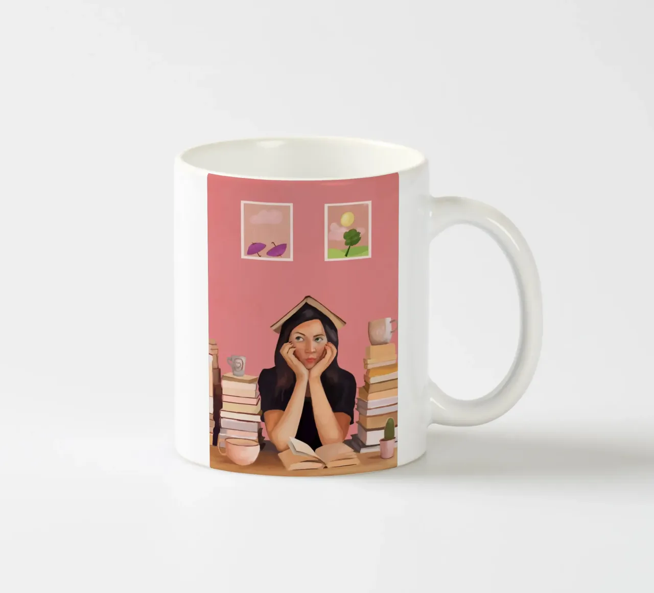 Tomorrow ceramic mug by Verse