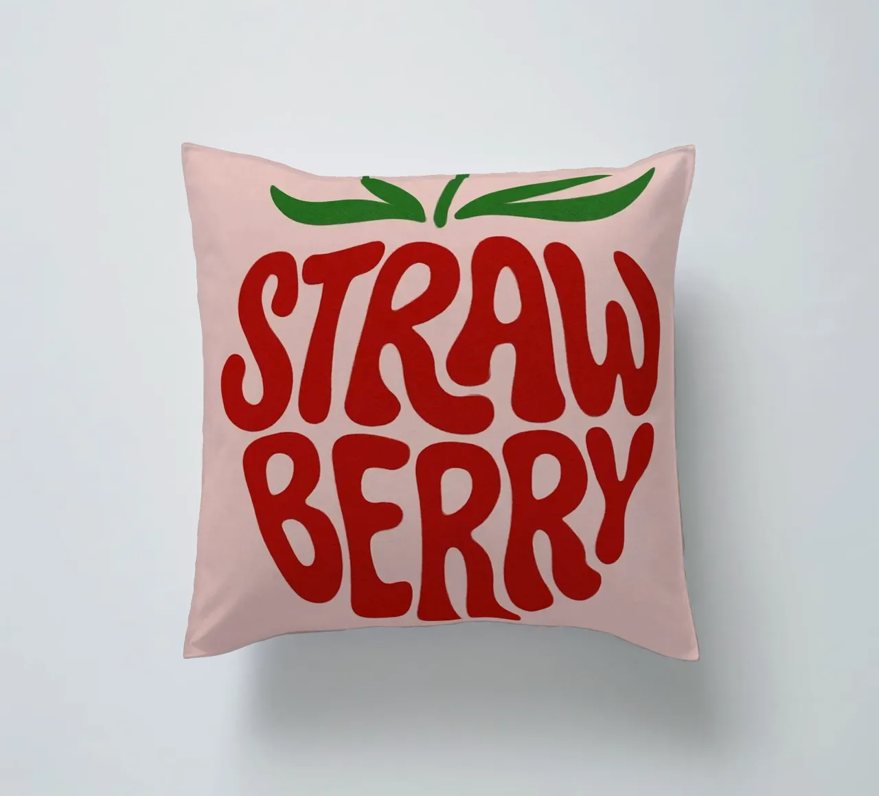 Design vintage della frutta cuscino da inspirational quote
