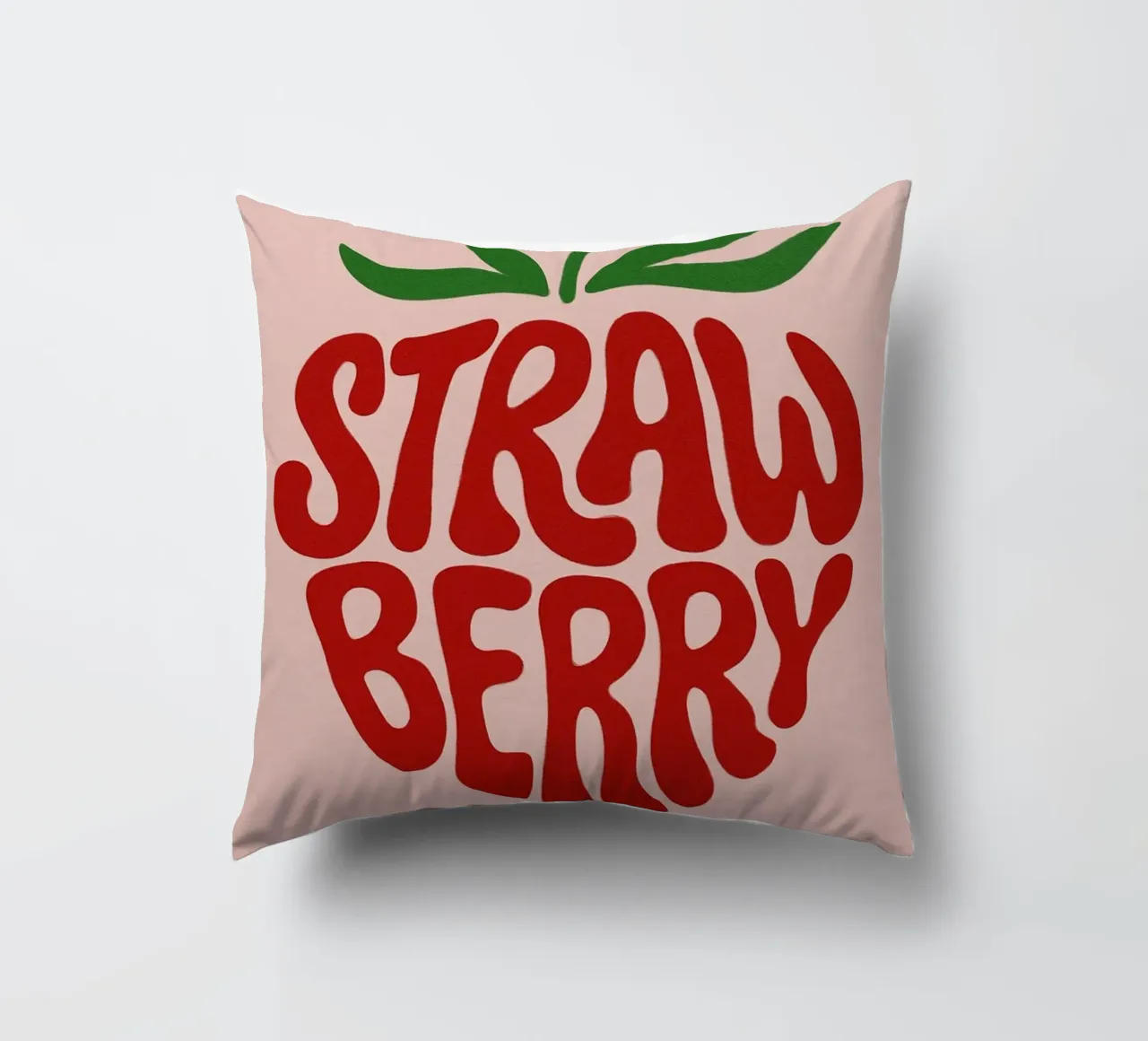 Design vintage della frutta cuscino da inspirational quote