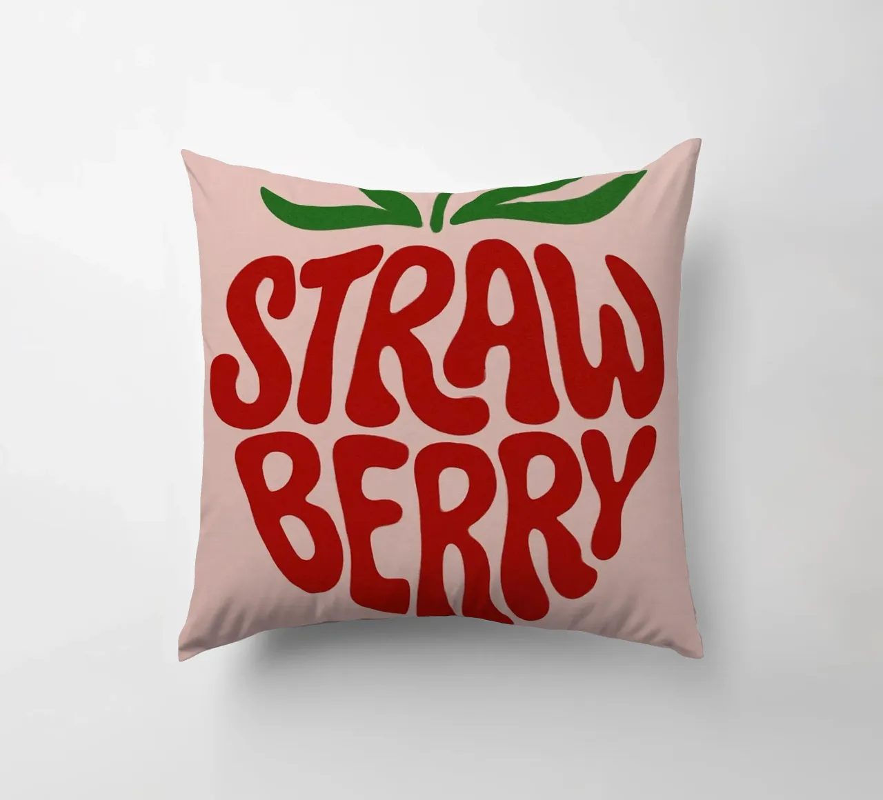 Design vintage della frutta cuscino da inspirational quote