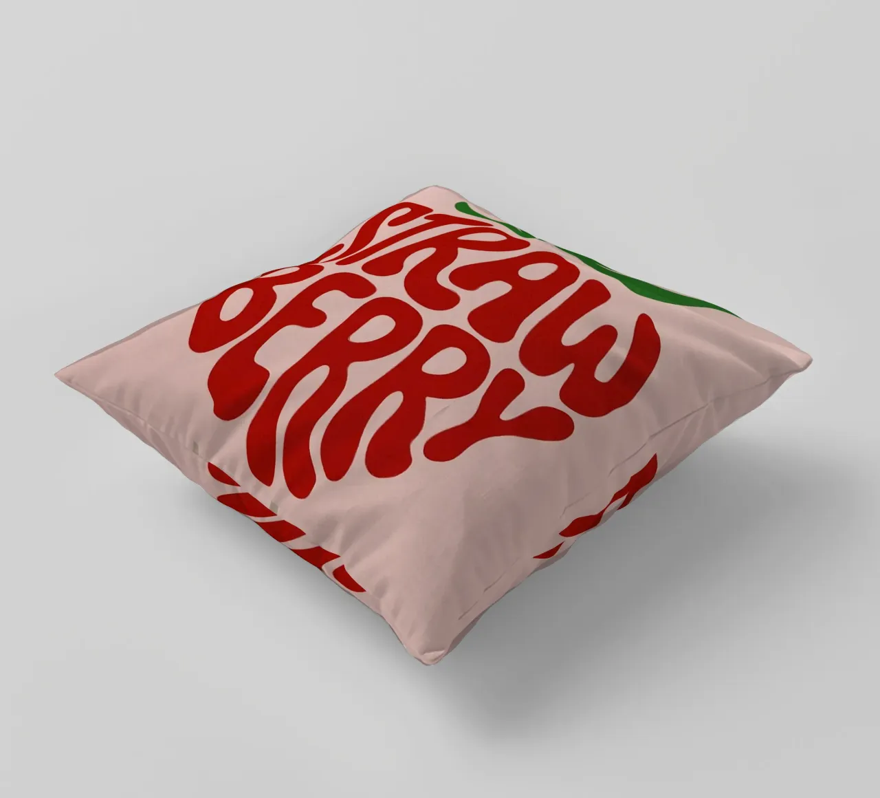 Design vintage della frutta cuscino da inspirational quote