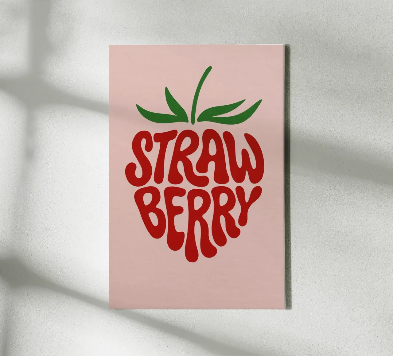 Design vintage della frutta tela con Cornice a cassetta da inspirational quote