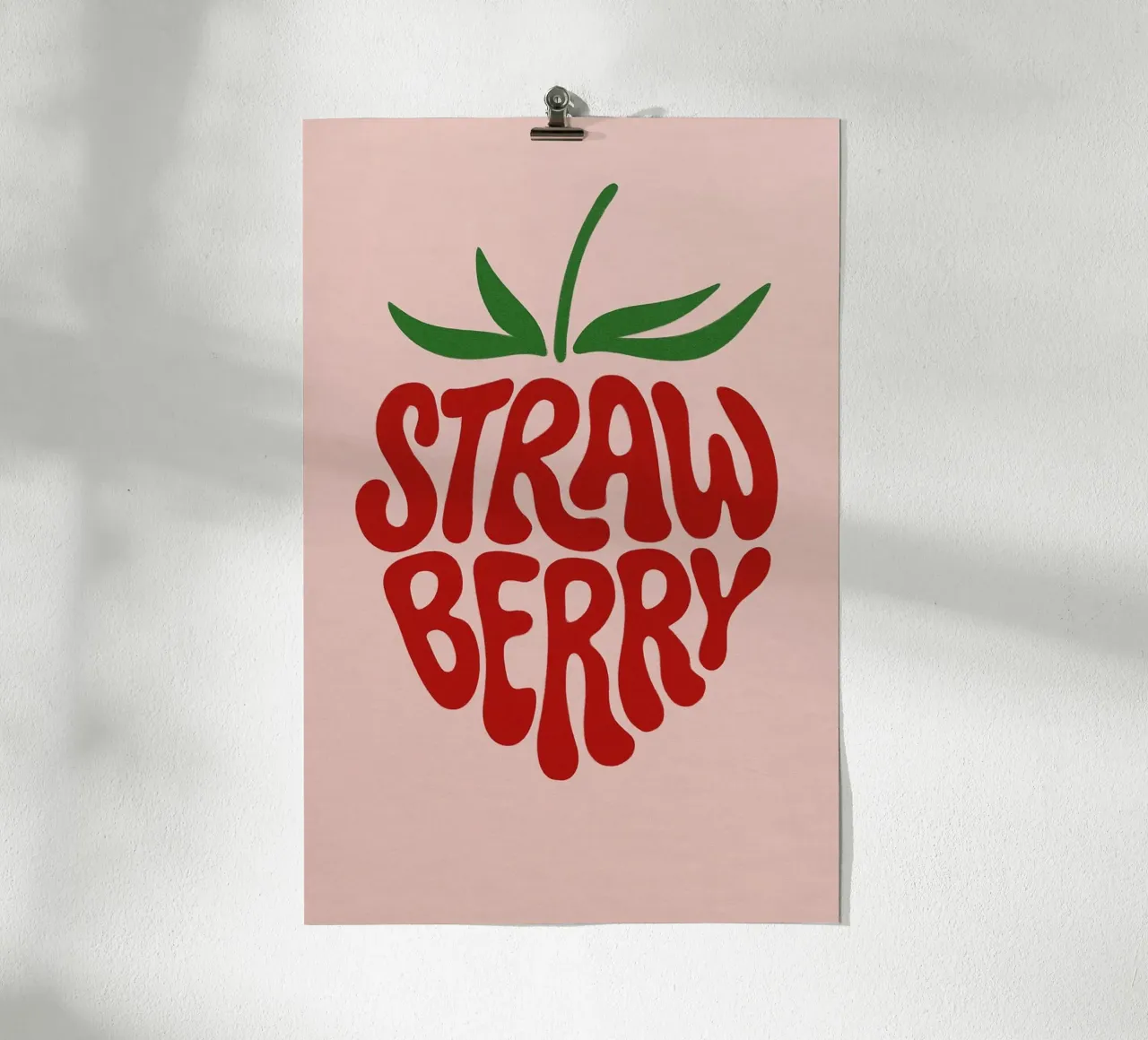 Design vintage della frutta poster da inspirational quote