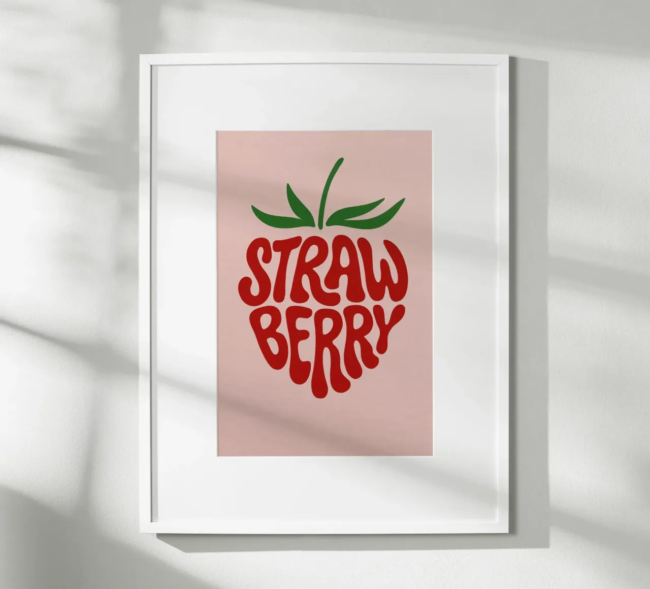 Design vintage della frutta poster da inspirational quote