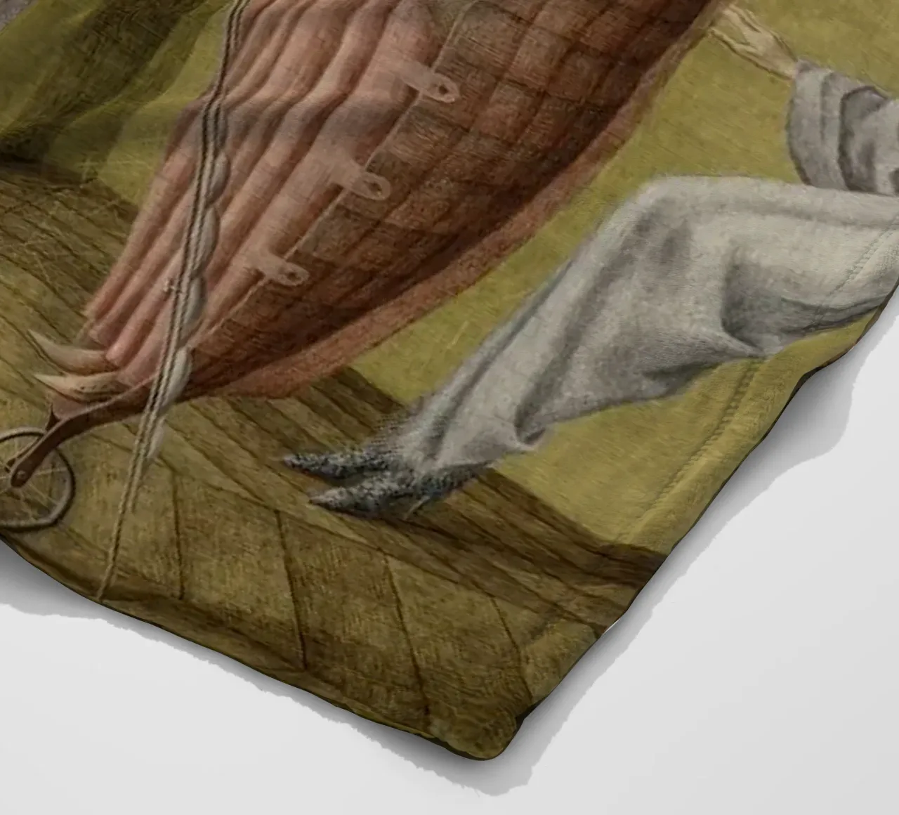 Remedios Varo Ladies' Suit fleece blanket by Kunze Gallery
