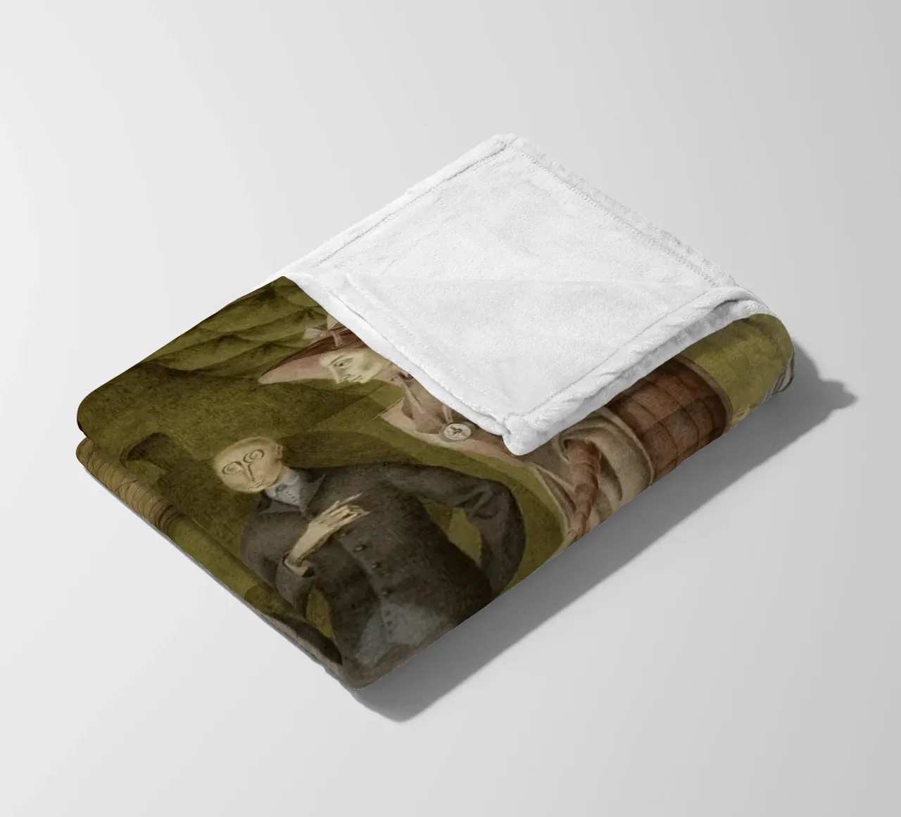 Remedios Varo Ladies' Suit fleece blanket by Kunze Gallery