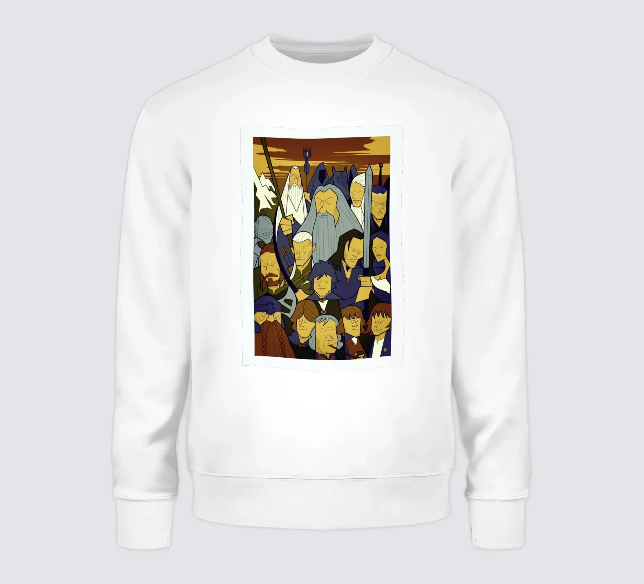 LORD OF THE RINGS 1 felpa da Ale Giorgini