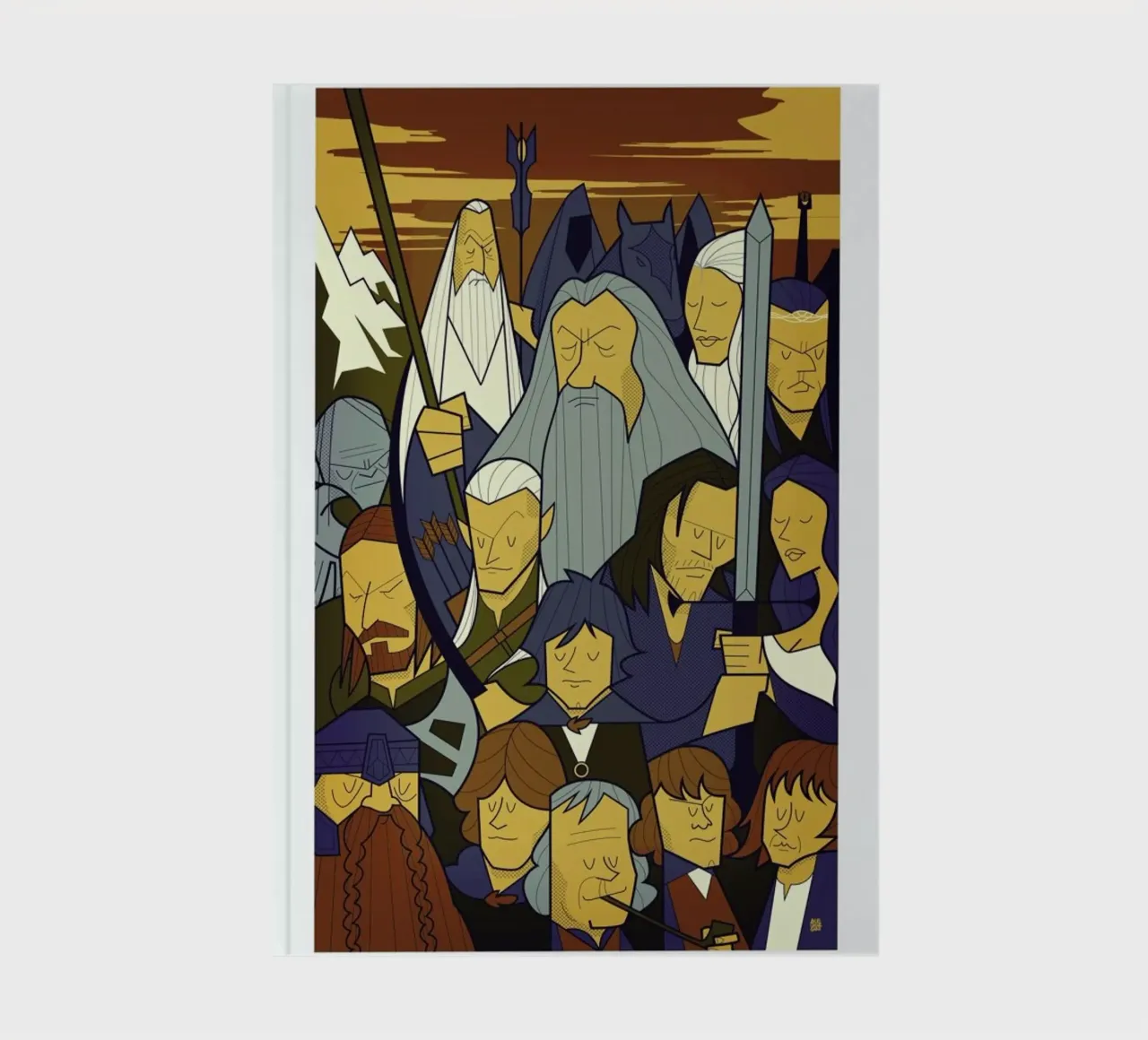 LORD OF THE RINGS 1 diario da Ale Giorgini
