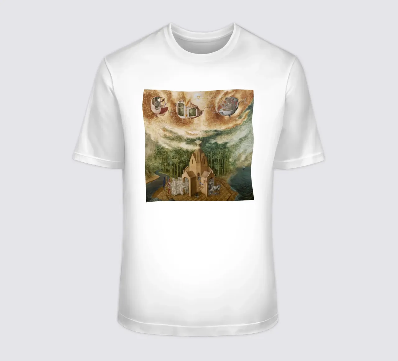 Remedios Varo Mikrokosmos (oder Determinismus) T-Shirt von Kunze Gallery