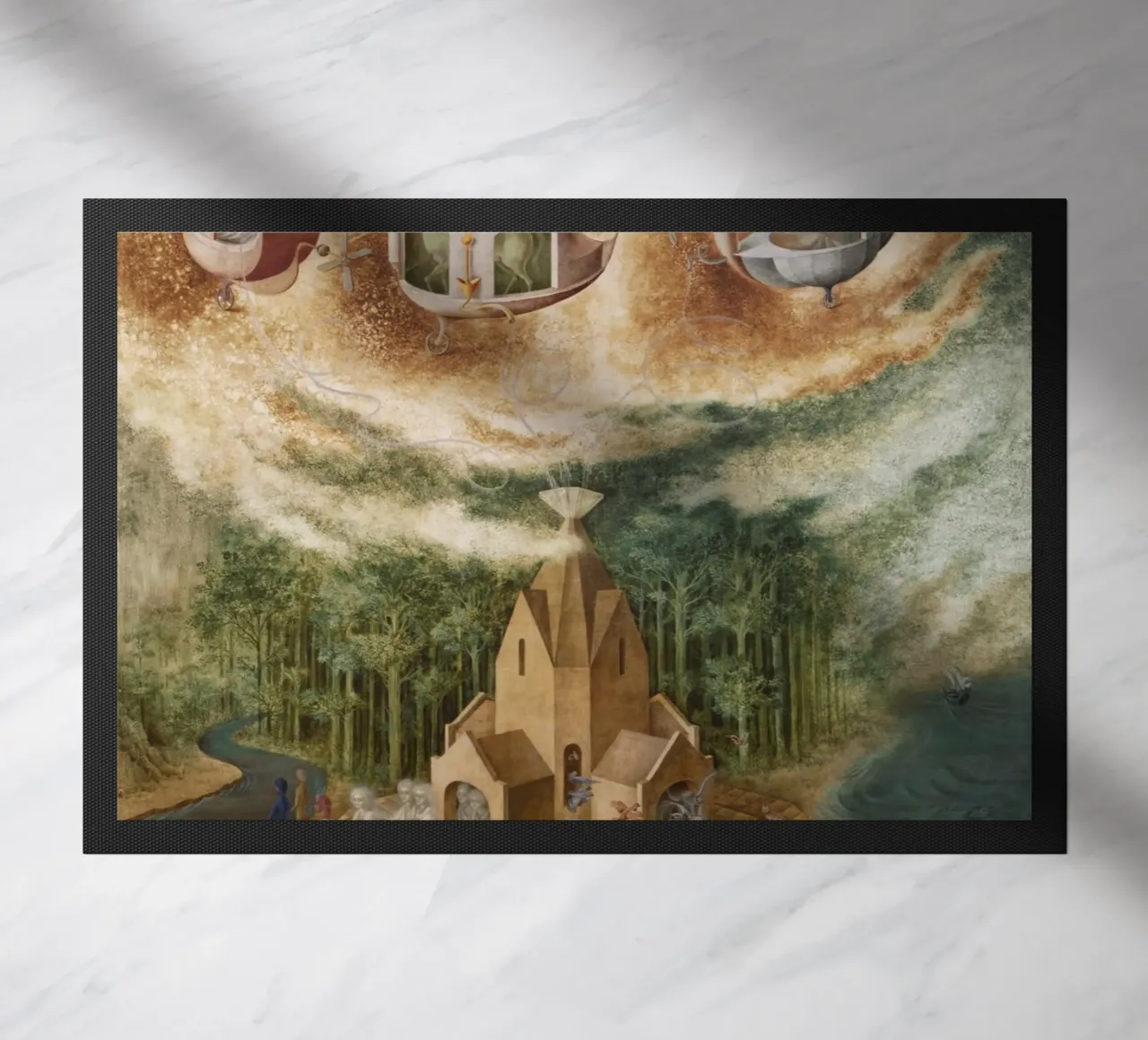 Remedios Varo Microcosmo (o determinismo) zerbino da Kunze Gallery